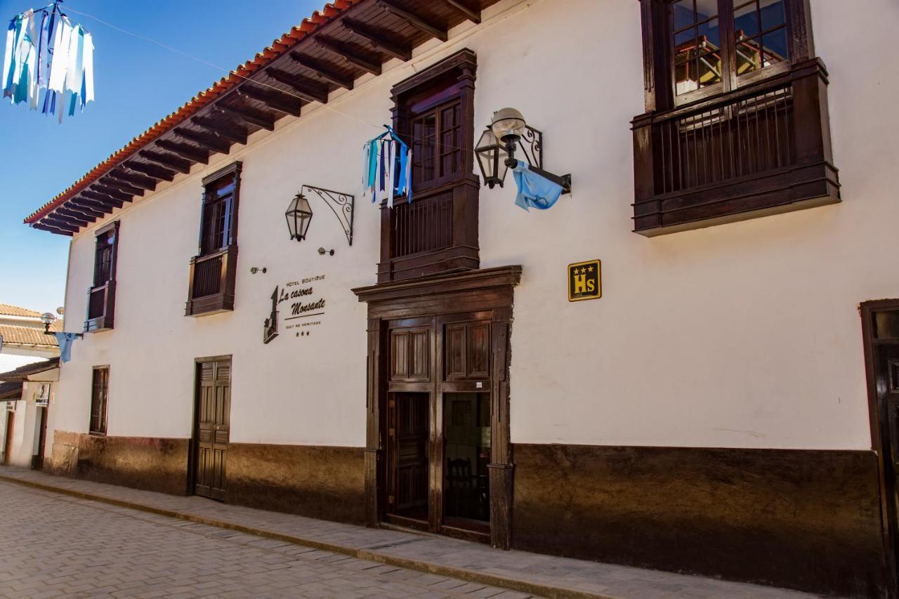 La Casona Monsante Hotell Chachapoyas Exteriör bild
